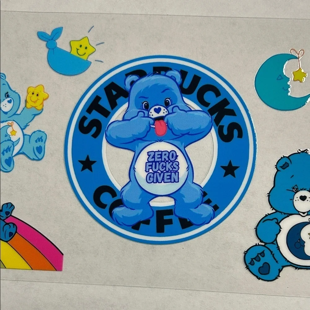Swear Bears Starbies Cup Decal (104)